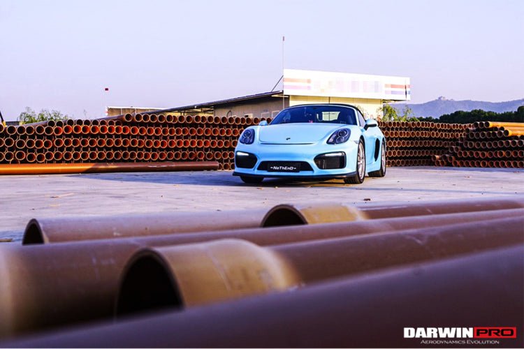 2012 - 2016 Porsche 981 Boxster & Cayman GT4 Style Front Bumper